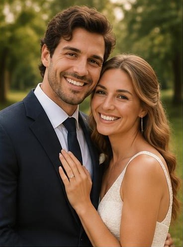Couple photograph: engagement photo